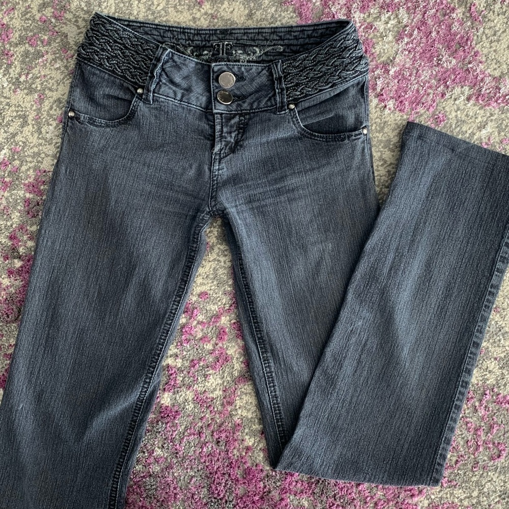 straight leg vintage jeans